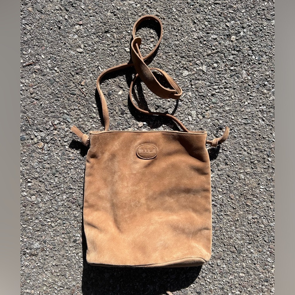 M.I.L.A. Made In Los Angeles Jackie suede crossbody bag